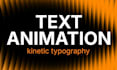 create kinetic typography and text animation for your videos