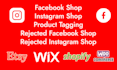 enable facebook and instagram shopping