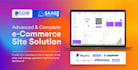 make a website ecom fast multi store front builder saas similar to shopify