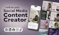 be your social media content creator