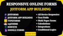 create jotforms, jotform apps, wpforms, surveys, google form