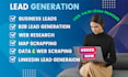 do b2b lead generation, business leads, google map scraping, web scraping