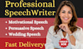 write best persuasive or informative speech