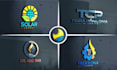 design plumbing, heating, air hvac oil gas and electric solar logo