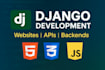 build django websites, rest apis, and backend solutions