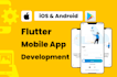 do ai mobile app development, ios and android apps using flutter in dart