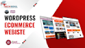 develop a professional wordpress website and ecommerce shopping store