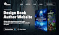 design book author website, ebook website, wix author website, author website