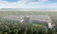 design 3d  residential, resort and industrial warehouse site plan