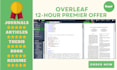 convert PDF, word, or any other document to latex, overleaf