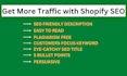 do SEO optimized product description