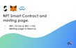 develop nft minting page and smart contract for you
