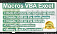create, fix, modify or improve a vba macro in excel for you