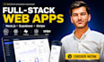 build full stack web apps with react next js supabase gsap
