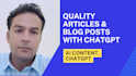 write website content with ai chatgpt