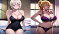 create anime nswf  and realstic character by stable diffusion