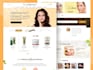 design skin care, makeup,spa, beauty saloon,cosmetics website