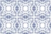 draw ornamental, tapestry and floral seamless pattern design