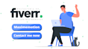 create 2d animated GIF explainer videos and motion graphics for website
