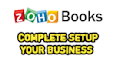 bookkeeping in zoho and setup