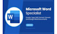 microsoft word assignments with expertise