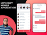 do live chat mobile and web application