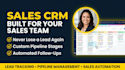 build a custom sales CRM and lead management system for your business