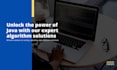 expert java algorithm solver for your coding needs