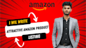 write high converting amazon fba product listing and description
