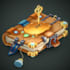 make a 3d model with stylized textures