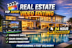 be your real estate video editor, property video editor