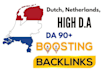 create netherlands SEO dutch backlinks link building