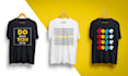 design custom typography minimalist t shirt for you
