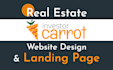 design real estate investor carrot website with SEO optimization