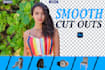 do photo background removal and smooth cutout service