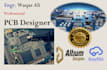 do professional pcb design, pcb, circuit design and electrical engineering