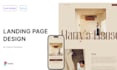 design a responsive landing page using figma