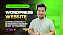 create responsive wordpress website design and development