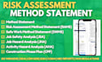 make work methodology, method statement, hse n risk assessment reports