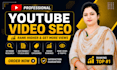 do youtube video SEO to rank your videos on first page and boost views