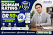 increase domain rating increase ahrefs DR 50 plus