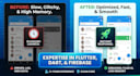 fix flutter bugs, errors and app issues, publishing issues