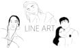 draw people line art