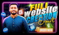 do full responsive website creation with free hosting and domain