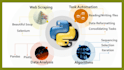 create custom python scripts, tasks, or projects