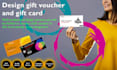 design gift voucher and gift cards
