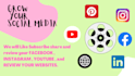 promote your social media profiles