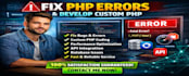 be your PHP developer, fix, and build a website