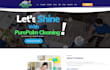 build house or office cleaning service website with bookingkoala
