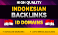 make high authority da dr tf indonesian id backlinks